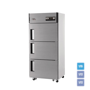 [유니크대성] (기존)30BOX 냉동냉장고 3도어 UDS-30RFAR, UDS-30RFDR/직냉식/아날로그/디지털/냉동장겸용