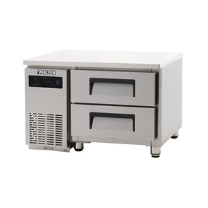 [에버젠] 낮은서랍식 냉장고 900 UDS-9DDE2/직냉식/디지털/올스텐